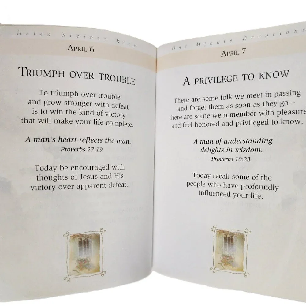 From the Heart One Minute Devotions 2003HC by Helen Steiner Rice